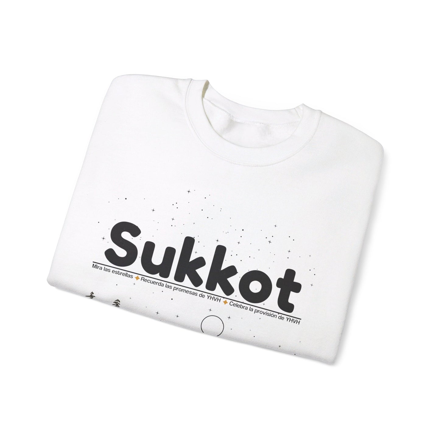 SUKKOT - MIRA LAS ESTRELLAS CREWNECK | Unisex Faithwear