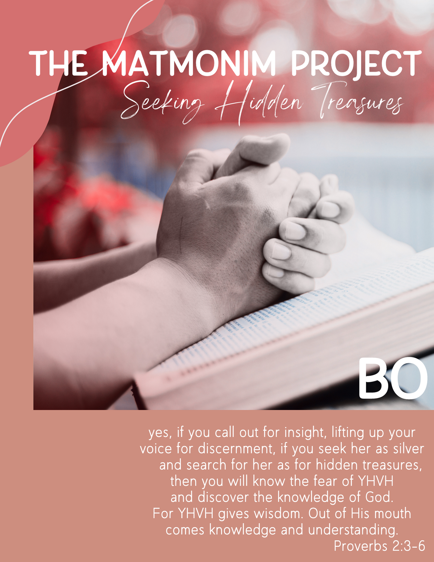 The Matmonim Project: Parashah No.15 - Bo